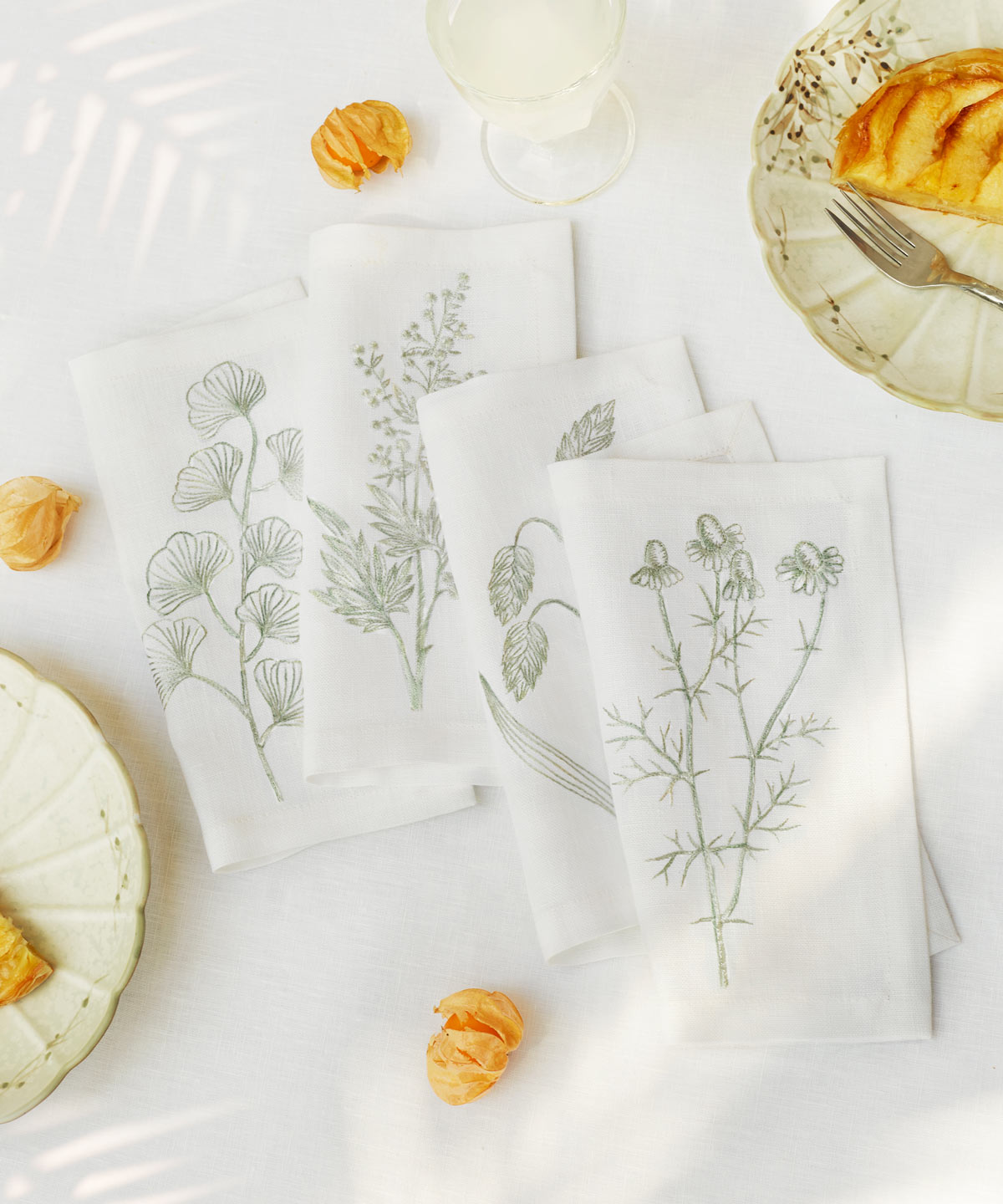 Botanic Cocktail Napkins Set of 4