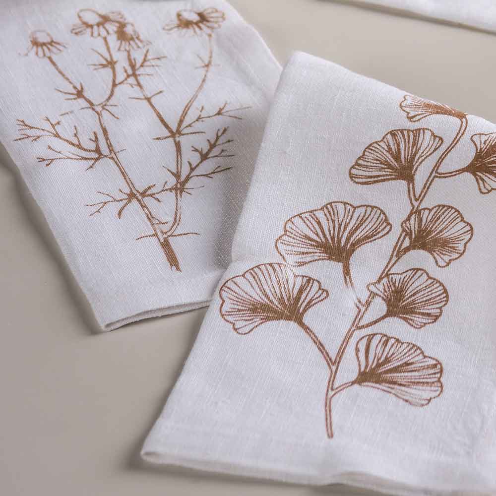 The Botanic Series Cocktail Napkins Set of 4