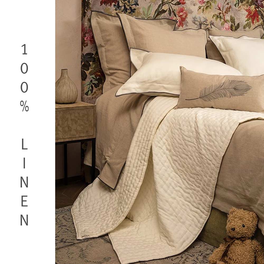 3 lý do để ngủ trên bộ chăn ga gối làm từ linen