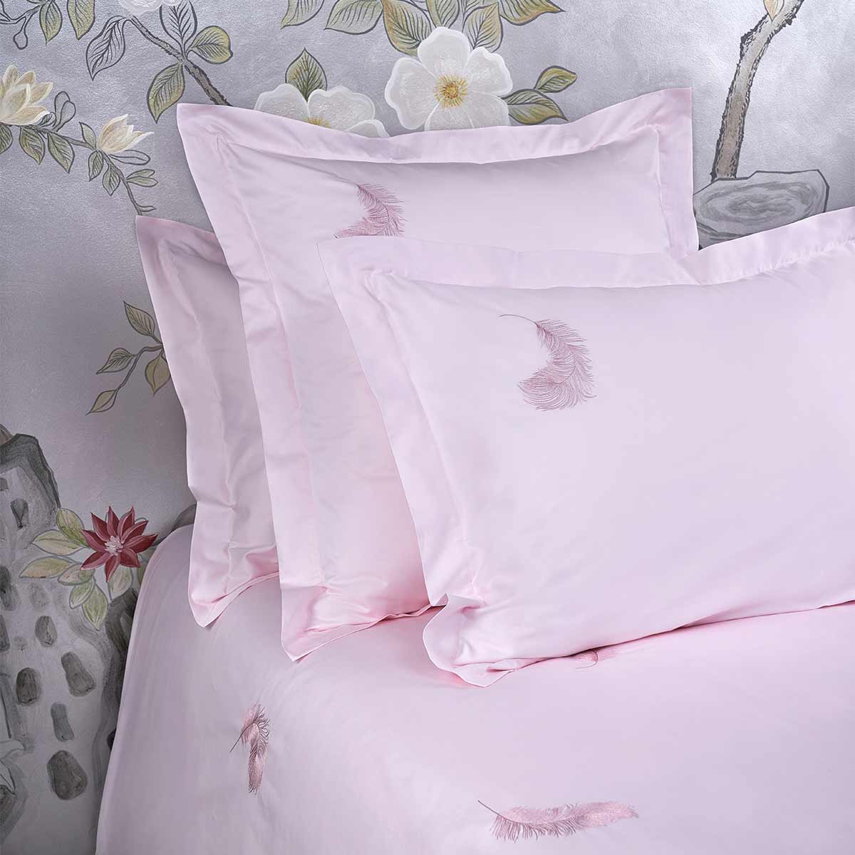 Feather Pair of Pillow Shams | Sale