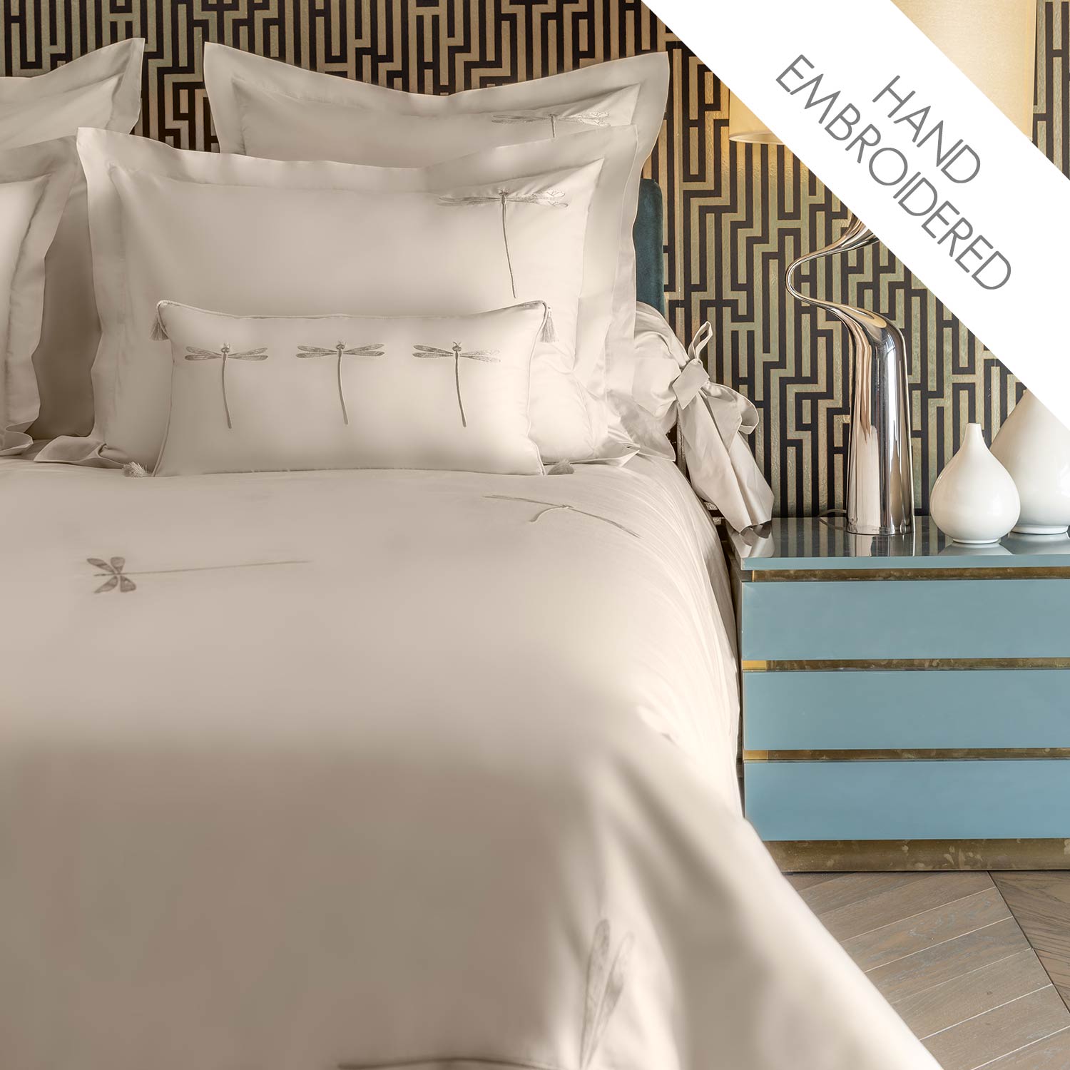 Dragonfly Bed Linens Catherine Denoual Maison