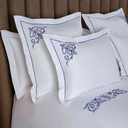 Pure Silk from Syria Elegant Deco Pillow Cases Hand Woven from damaskunst