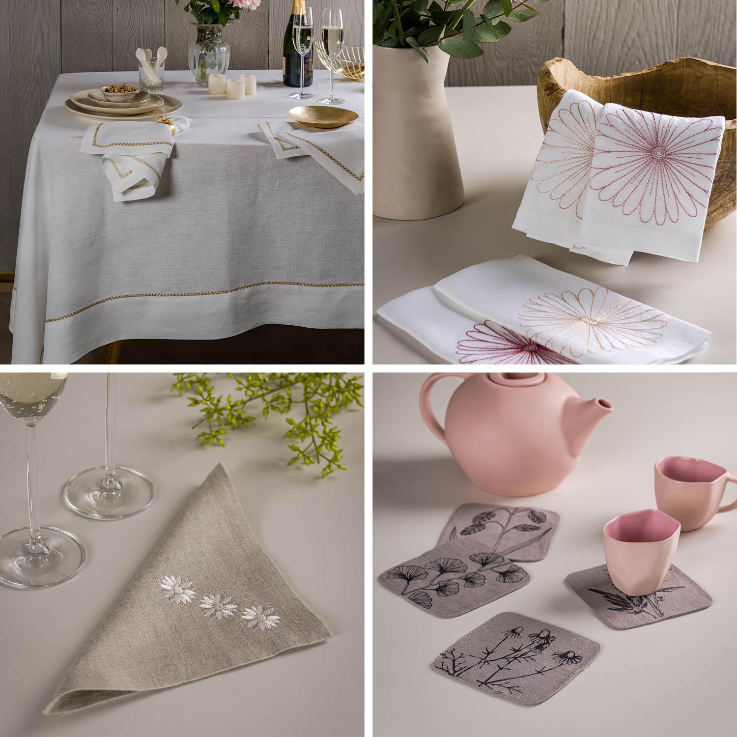 Invest in Quality Linens to set a beautiful table