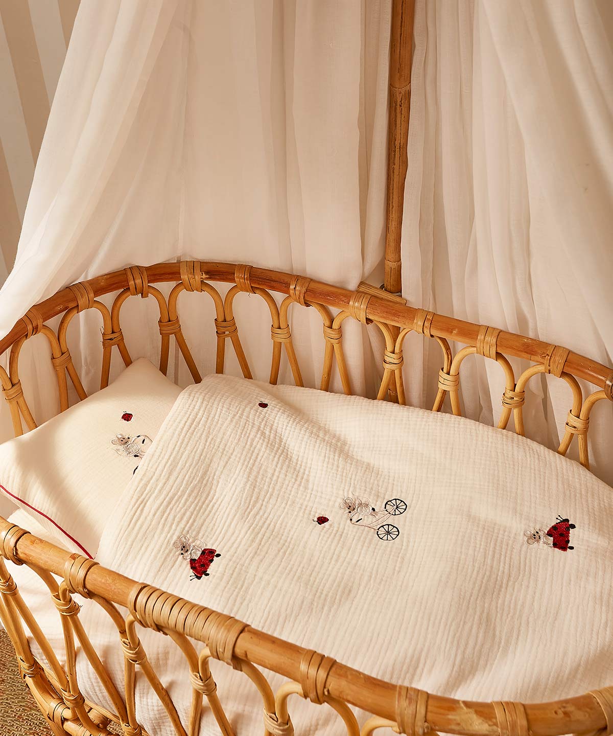 Milo And The Ladybug Duvet Cover Catherine Denoual Maison